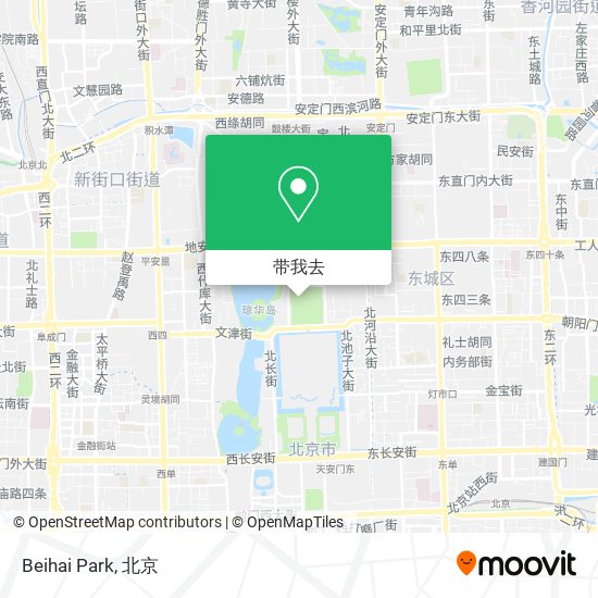 Beihai Park地图