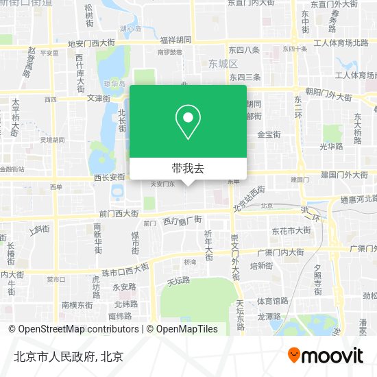 北京市人民政府地图