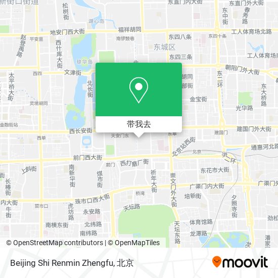 Beijing Shi Renmin Zhengfu地图