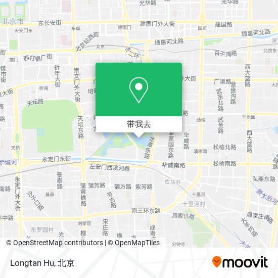 Longtan Hu地图
