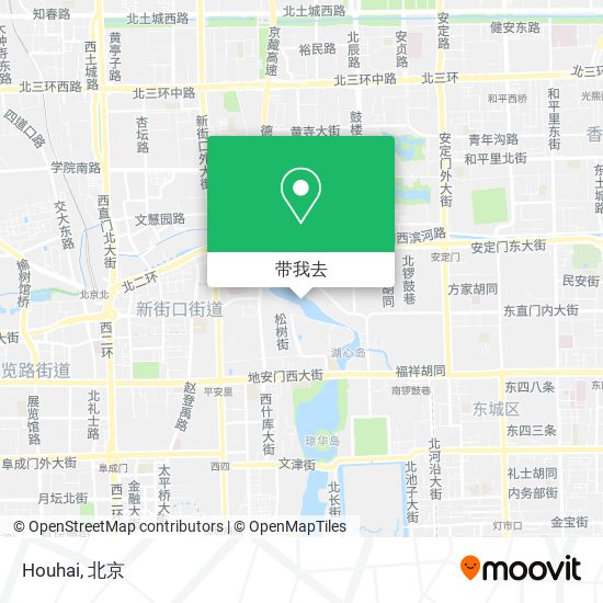 Houhai地图