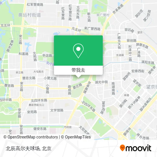 北辰高尔夫球场地图