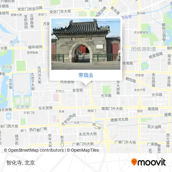 智化寺地图