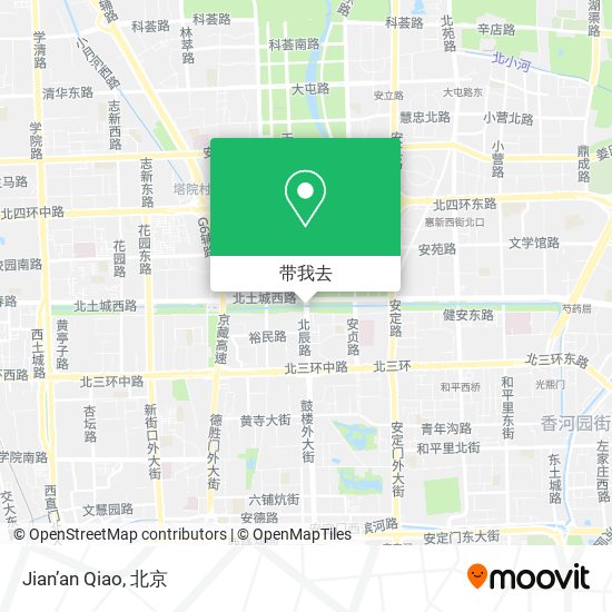 Jian’an Qiao地图