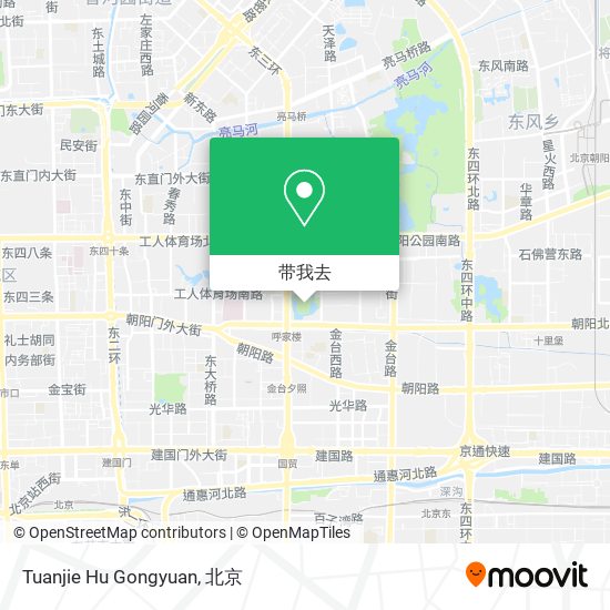 Tuanjie Hu Gongyuan地图
