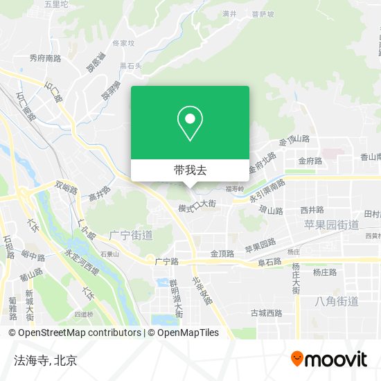 法海寺地图