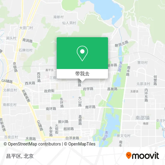 昌平区地图