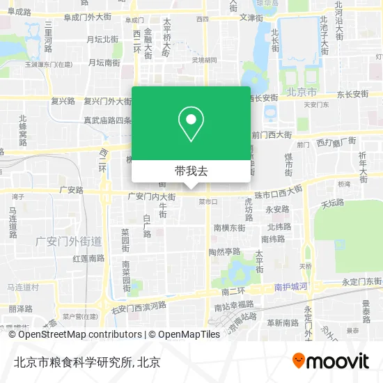 北京市粮食科学研究所地图