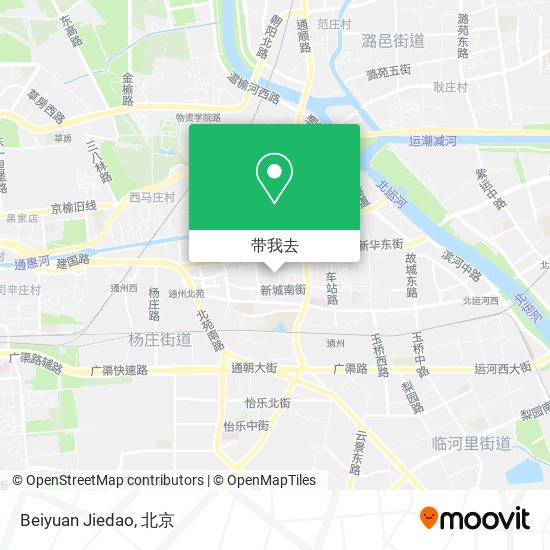 Beiyuan Jiedao地图