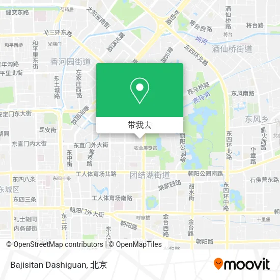 Bajisitan Dashiguan地图