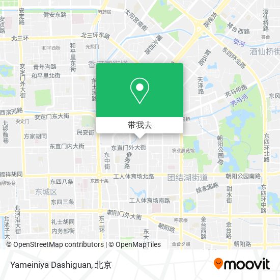 Yameiniya Dashiguan地图
