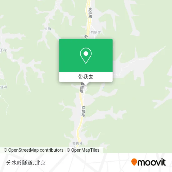 分水岭隧道地图