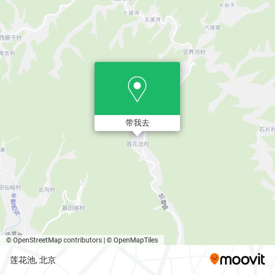 莲花池地图