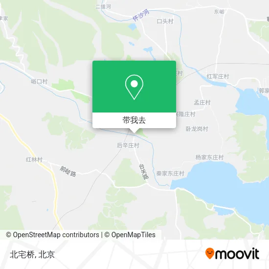 北宅桥地图