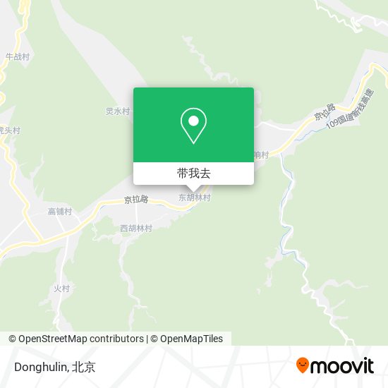 Donghulin地图