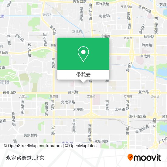 永定路街道地图