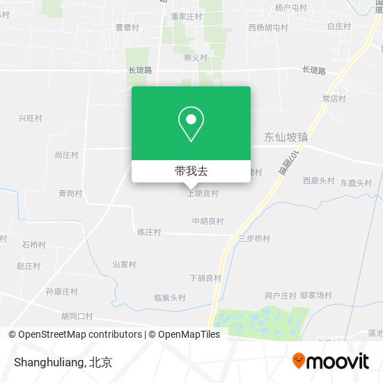Shanghuliang地图