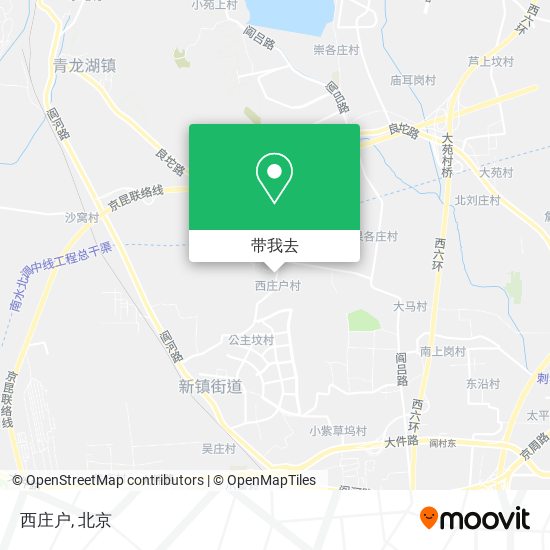 西庄户地图