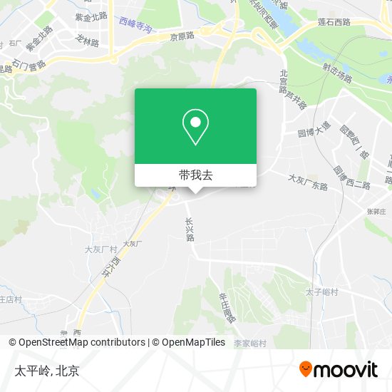 太平岭地图