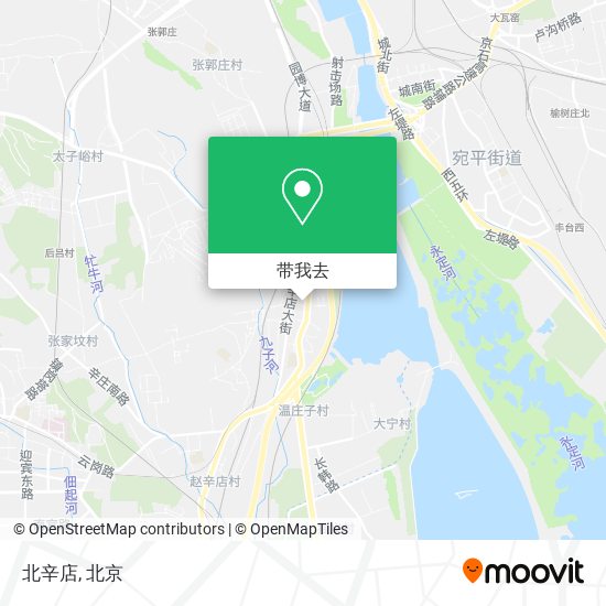 北辛店地图