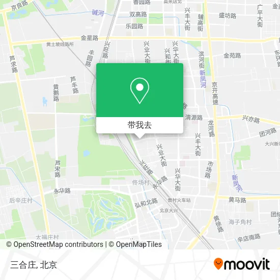 三合庄地图