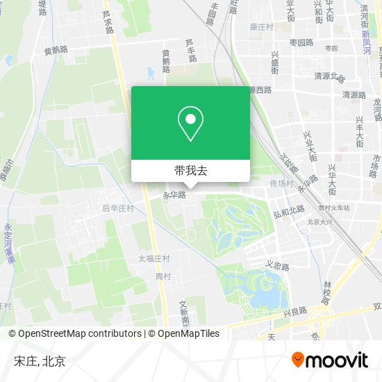 宋庄地图