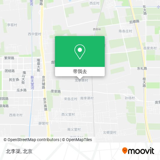 北李渠地图
