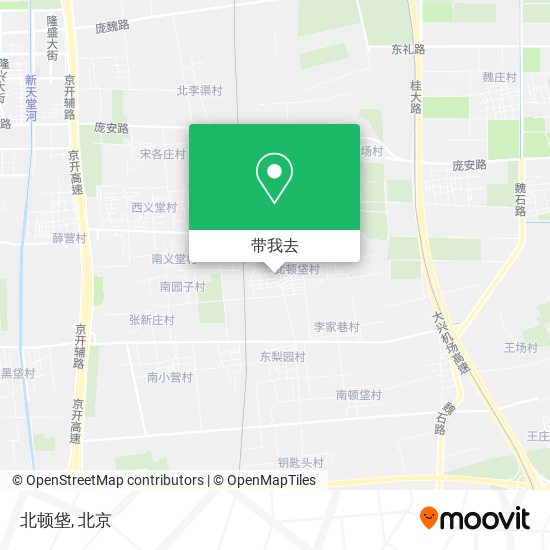北顿垡地图