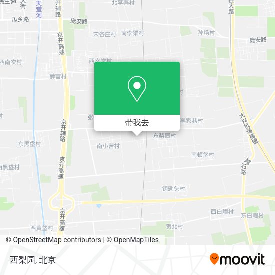 西梨园地图