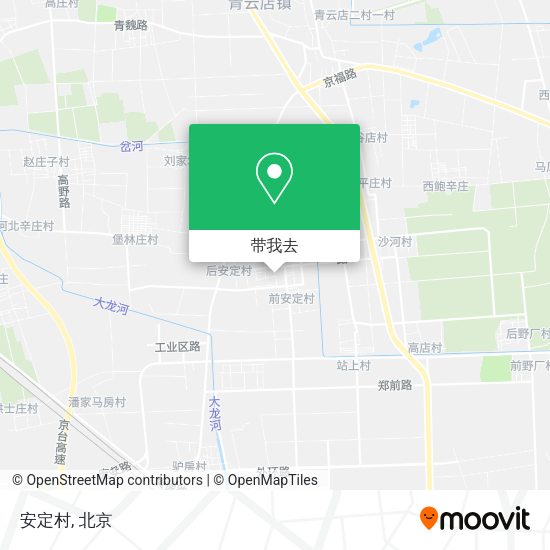 安定村地图