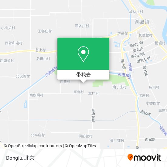 Donglu地图