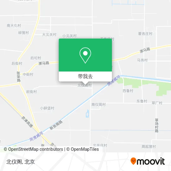 北仪阁地图