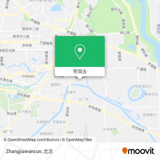 Zhangjiawancun地图