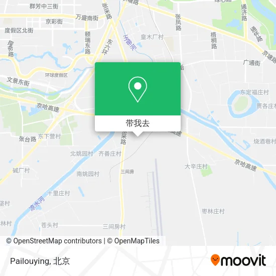 Pailouying地图