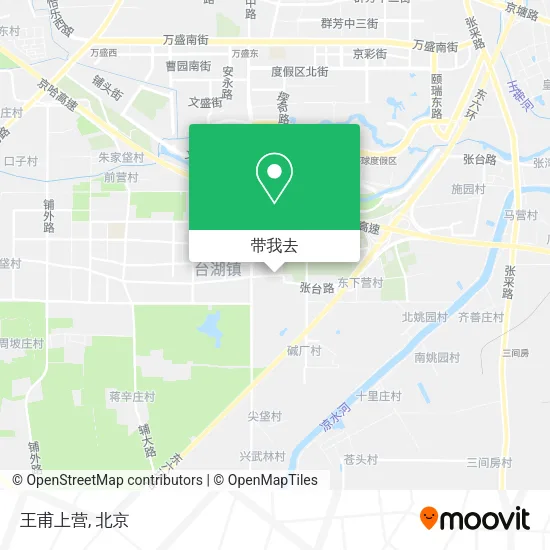 王甫上营地图