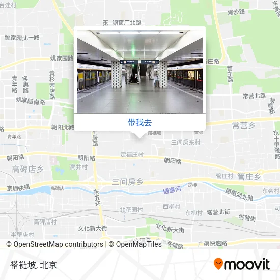褡裢坡地图