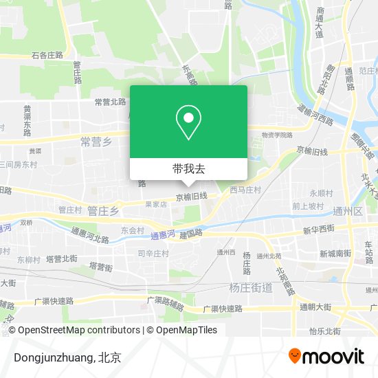 Dongjunzhuang地图