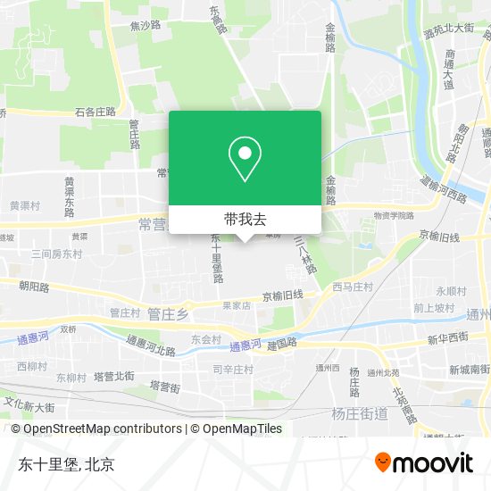 东十里堡地图