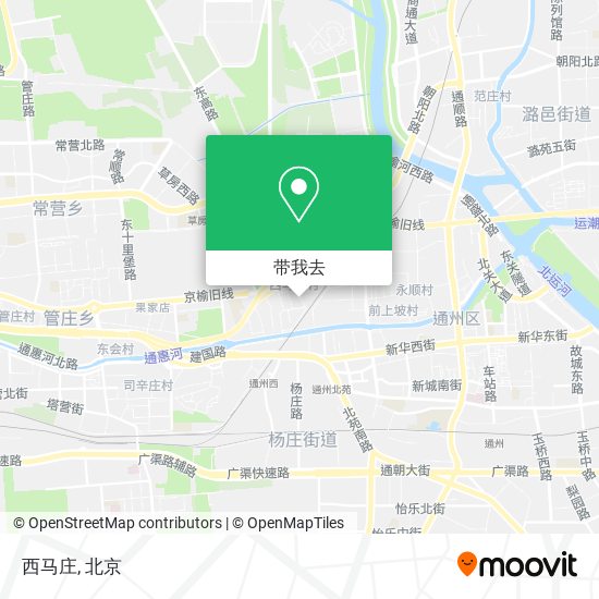 西马庄地图