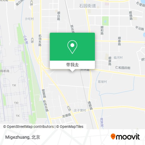 Migezhuang地图