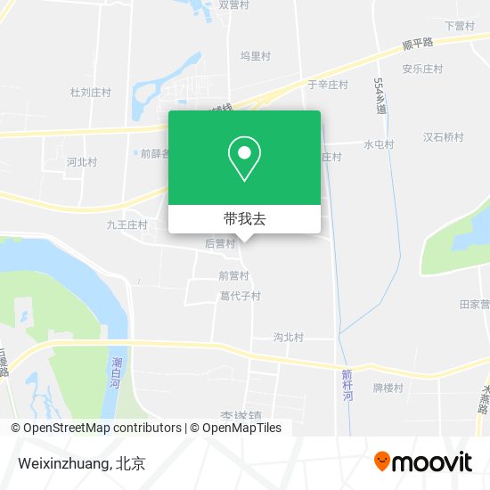 Weixinzhuang地图
