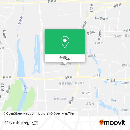 Maxinzhuang地图