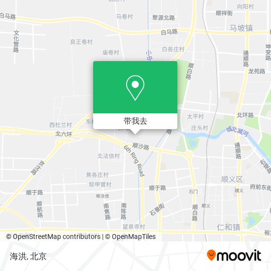 海洪地图