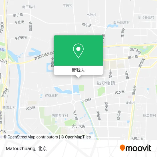 Matouzhuang地图