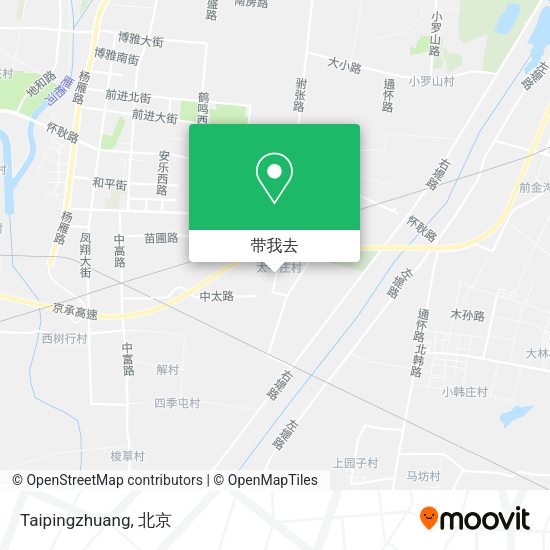 Taipingzhuang地图