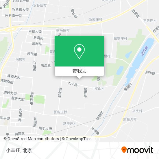 小辛庄地图