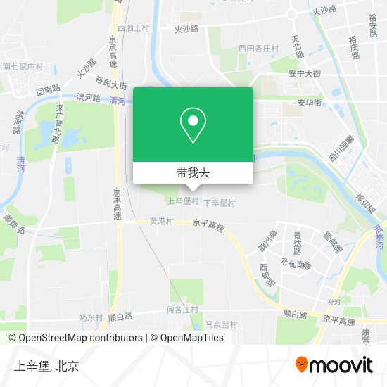 上辛堡地图