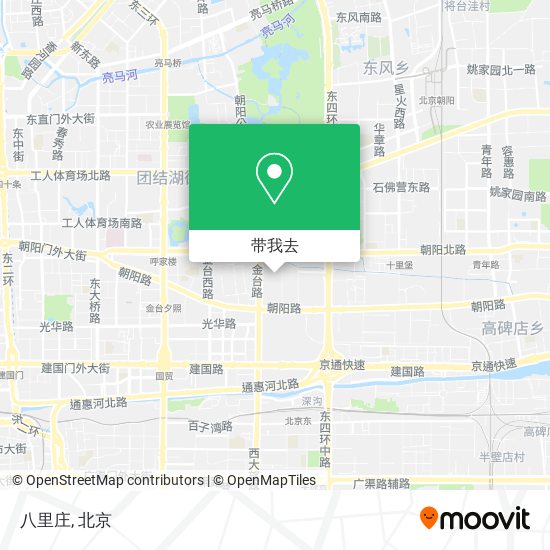 八里庄地图