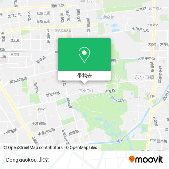 Dongxiaokou地图