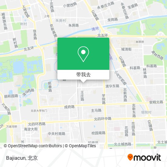 Bajiacun地图